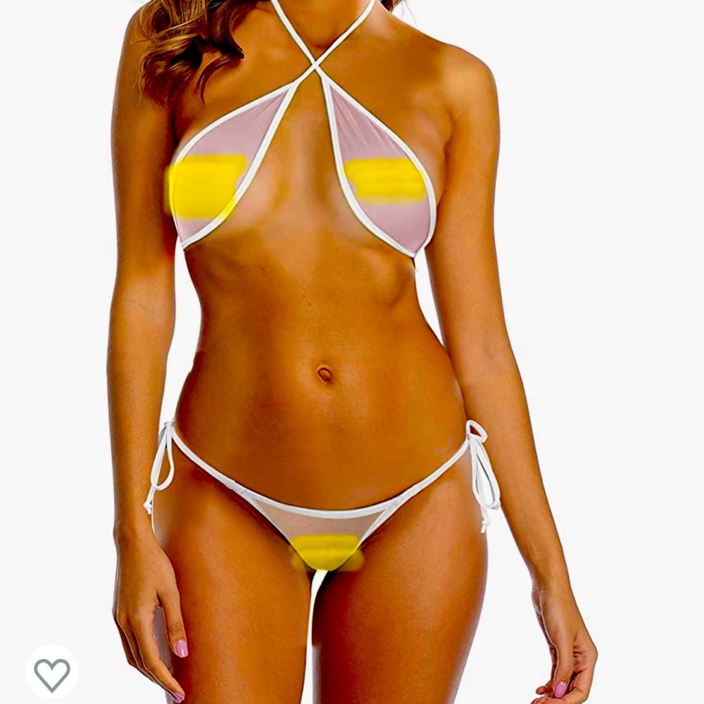 Sheer bikini